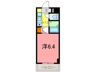 ワコーレ新神戸ステージ(406)の物件間取画像